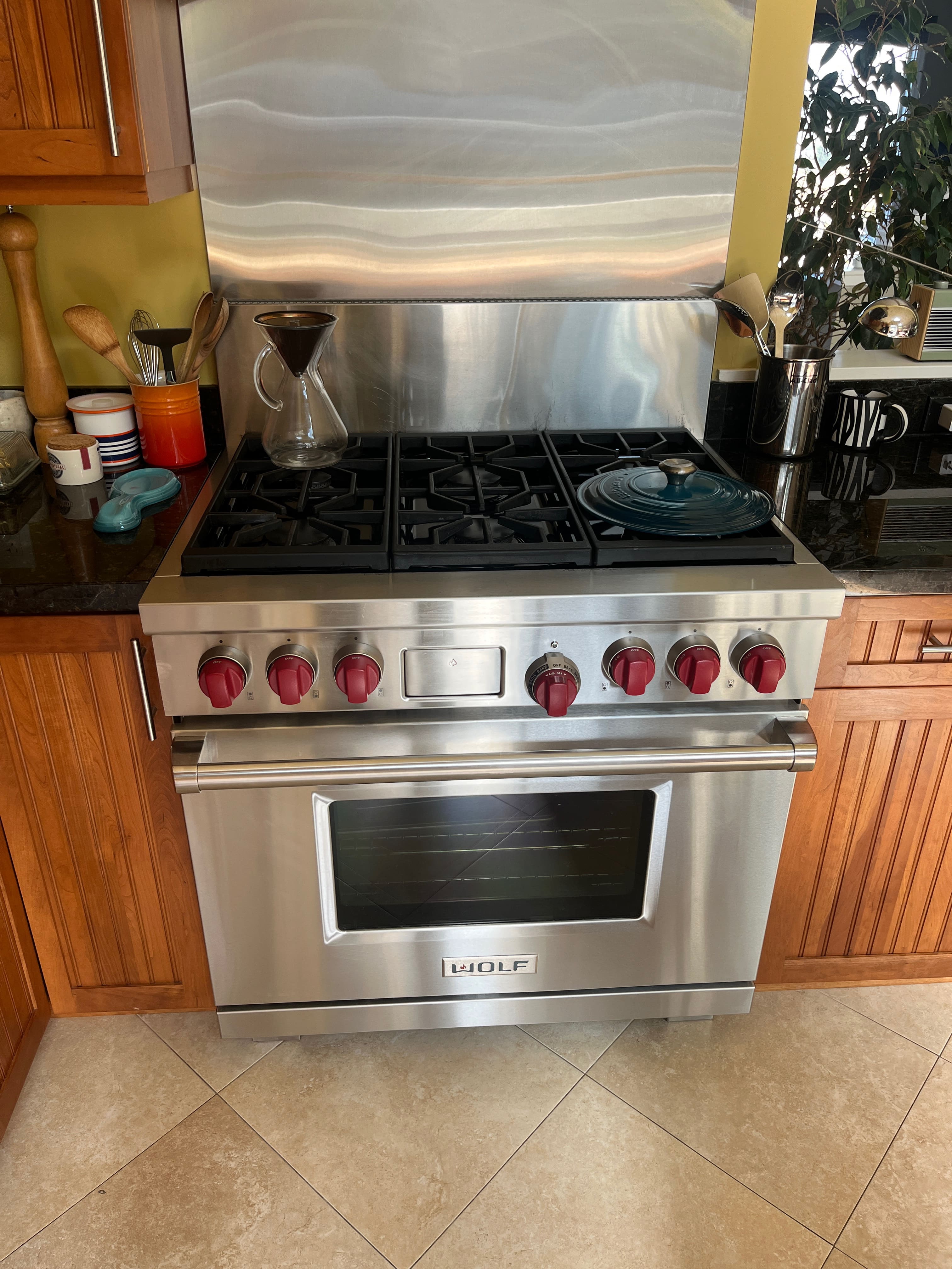Dual Fuel Range: control repair